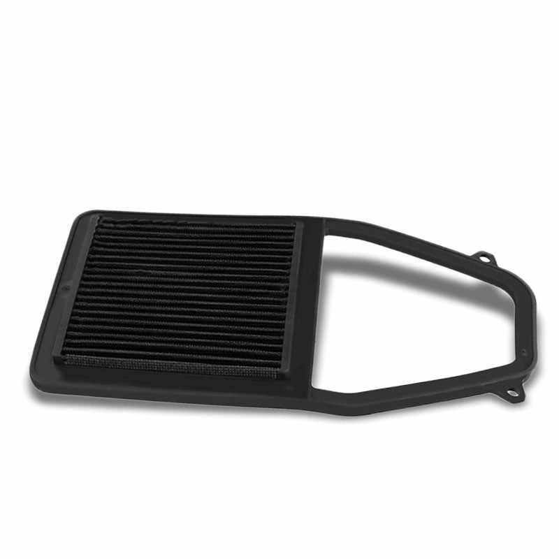 Reusable Black High Flow Drop-In Panel Air Filter For Honda 01-05 Civic 1.7L-Performance-BuildFastCar