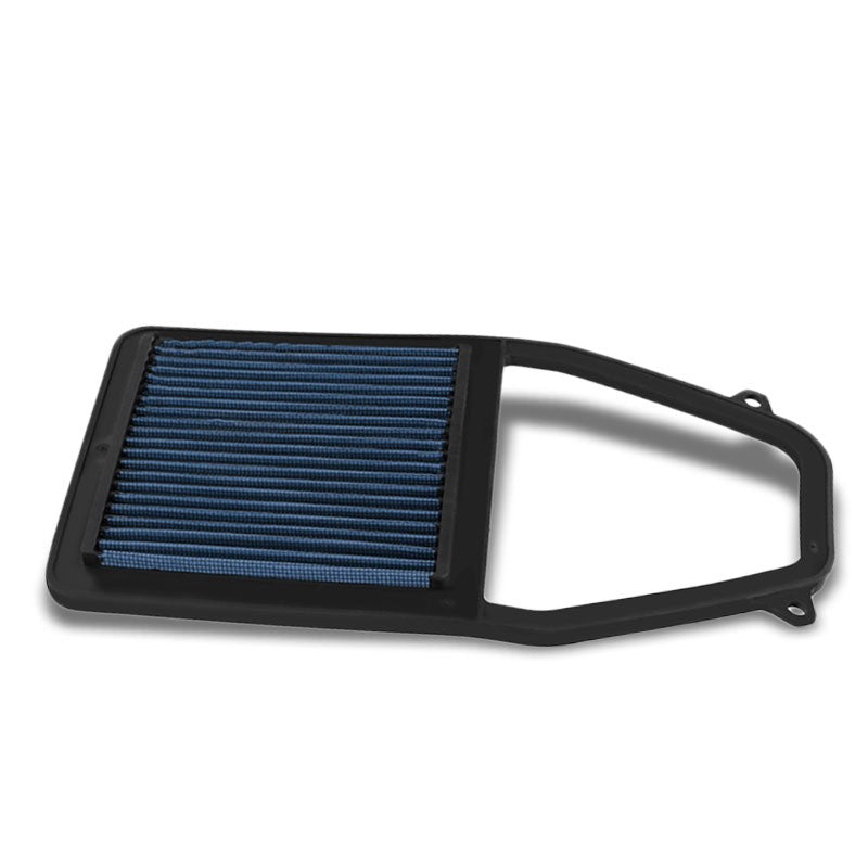 Reusable Blue High Flow Drop-In Panel Air Filter For Honda 01-05 Civic 1.7L-Performance-BuildFastCar