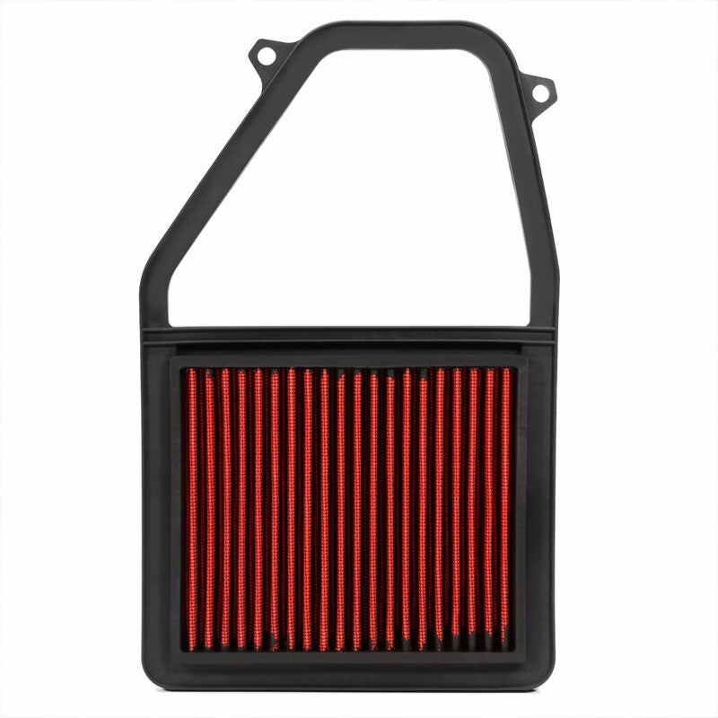 Reusable Red High Flow Drop-In Panel Air Filter For Honda 01-05 Civic 1.7L-Performance-BuildFastCar