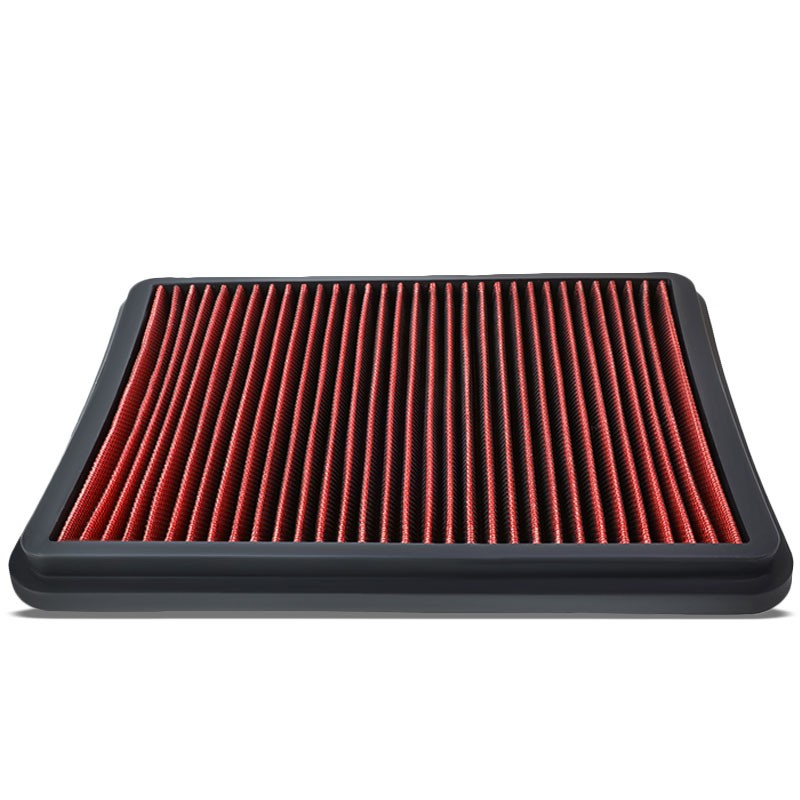 Reusable Red High Flow Drop-In Panel Air Filter For Toyota 03-08 4Runner 4.7L-Performance-BuildFastCar