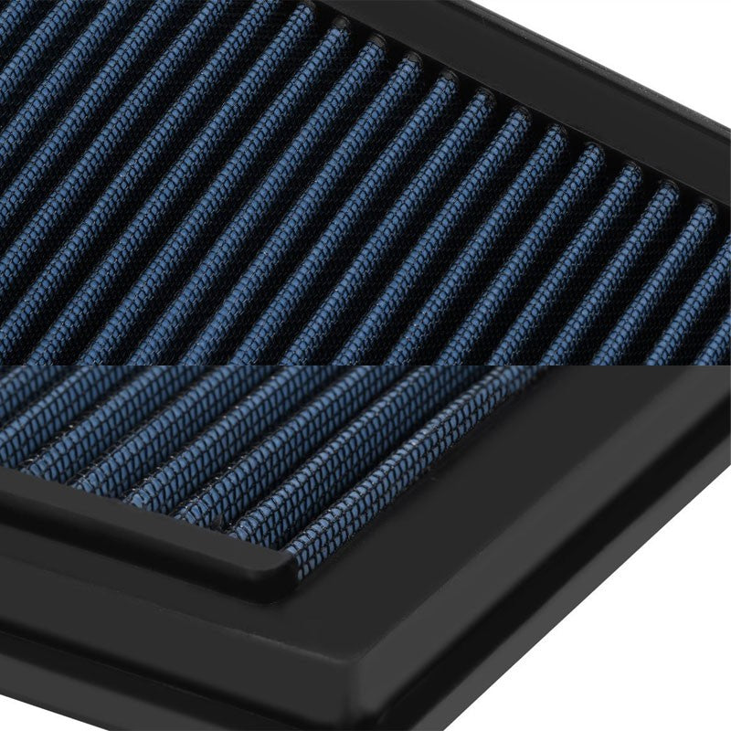 Reusable Blue High Flow Drop-In Panel Air Filter For Subaru 96-04 Legacy 2.2L-Performance-BuildFastCar
