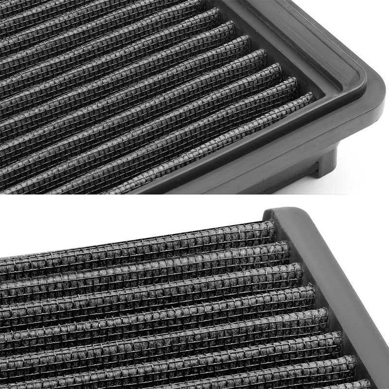 Black High Flow Washable AirboxDrop-In Panel Air Filter For 07-09 Avalanche 6.0L-Performance-BuildFastCar
