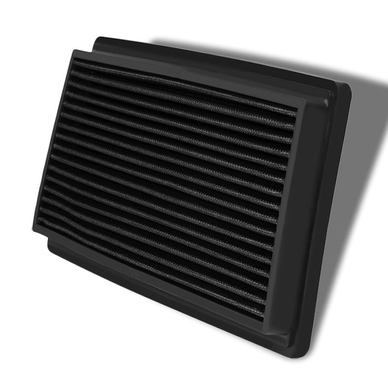 Reusable Black High Flow Drop-In Panel Air Filter For Jeep 96-01 Cherokee 2.5L-Performance-BuildFastCar