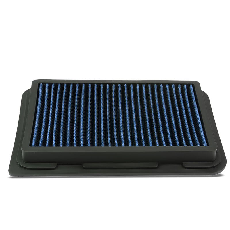 Blue High Flow Washable/Reusable Drop-In Panel Air Filter For 08-14 xD 1.8L-Performance-BuildFastCar
