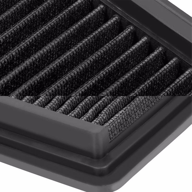 Reusable Black High Flow Drop-In Panel Air Filter For Ford 98-11 Ranger 2.3L-Performance-BuildFastCar