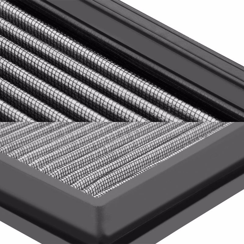 Reusable Silver High Flow Drop-In Panel Air Filter For Honda 96-00 Civic 1.6L-Performance-BuildFastCar