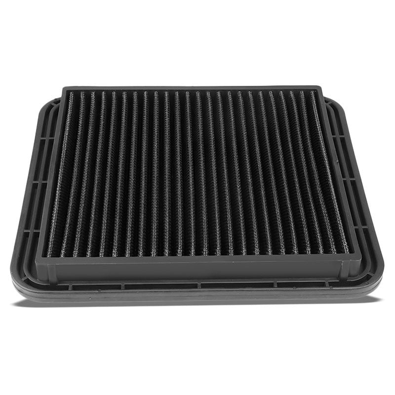 Black High Flow Washable Airbox Drop-In Panel Air Filter For 98-05 GS300 3.0L-Performance-BuildFastCar