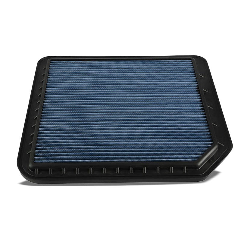 Reusable Blue High Flow Drop-In Panel Air Filter For 11-13 QX56/14-16 QX80-Performance-BuildFastCar