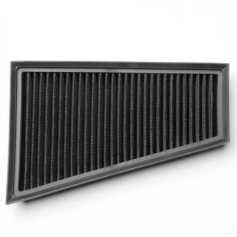 Black High Flow Washable Airbox Drop-In Panel Air Filter For 13-17 A250 2.0L-Performance-BuildFastCar