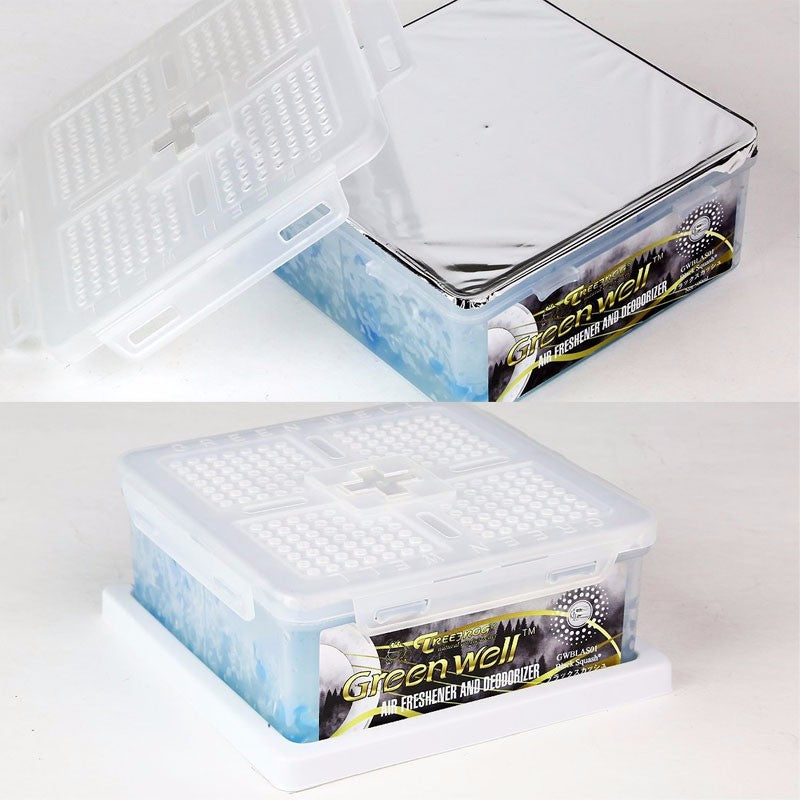 TreeFrog Green Well Blue Squash Fragrance/Scent Air Freshener/Deodorizer Gel-Accessories-BuildFastCar