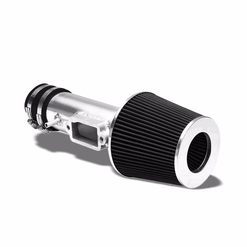 Polish Shortram Air Intake+Black Dry Filter For Toyota 97-01 Camry XV20 3.0L V6-Performance-BuildFastCar