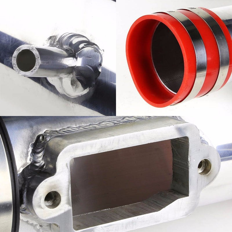 Polish Shortram Air Intake+Red Dry Filter For Toyota 97-01 Camry XV20 3.0L V6-Performance-BuildFastCar