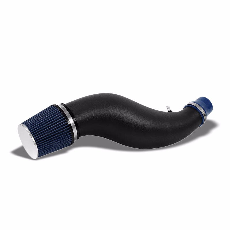 Black Shortram Air Intake+Blue Filter For Honda 92-00 Civic/Del Sol 1.5L/1.6L-Performance-BuildFastCar