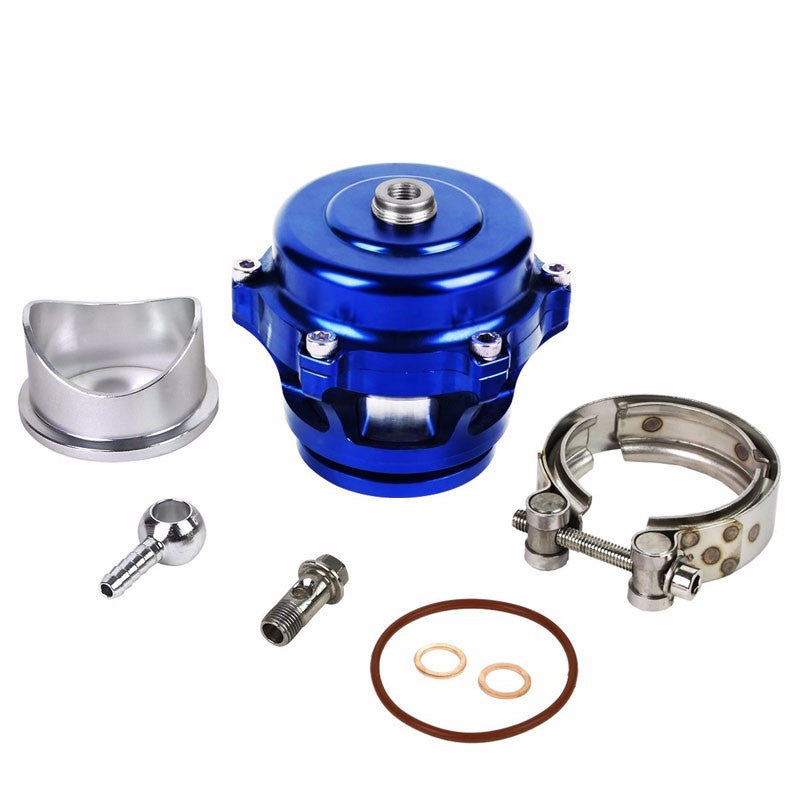 Universal Blue Aluminum 35 PSI 50MM T11 Blow Off Valve BOV For Turbo/Intercooler-Performance-BuildFastCar