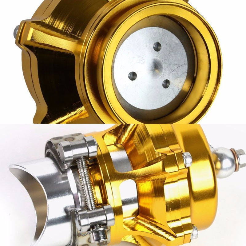 Universal Gold Aluminum 35 PSI 50MM T11 Blow Off Valve BOV For Turbo/Intercooler-Performance-BuildFastCar