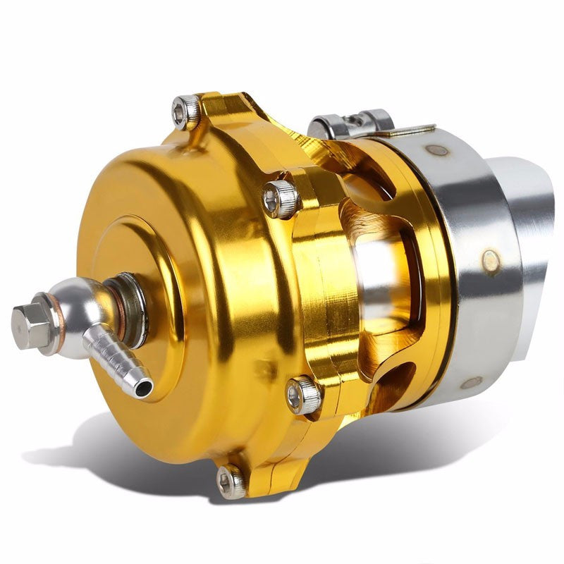 Universal Gold Aluminum 35 PSI 50MM T11 Blow Off Valve BOV For Turbo/Intercooler-Performance-BuildFastCar