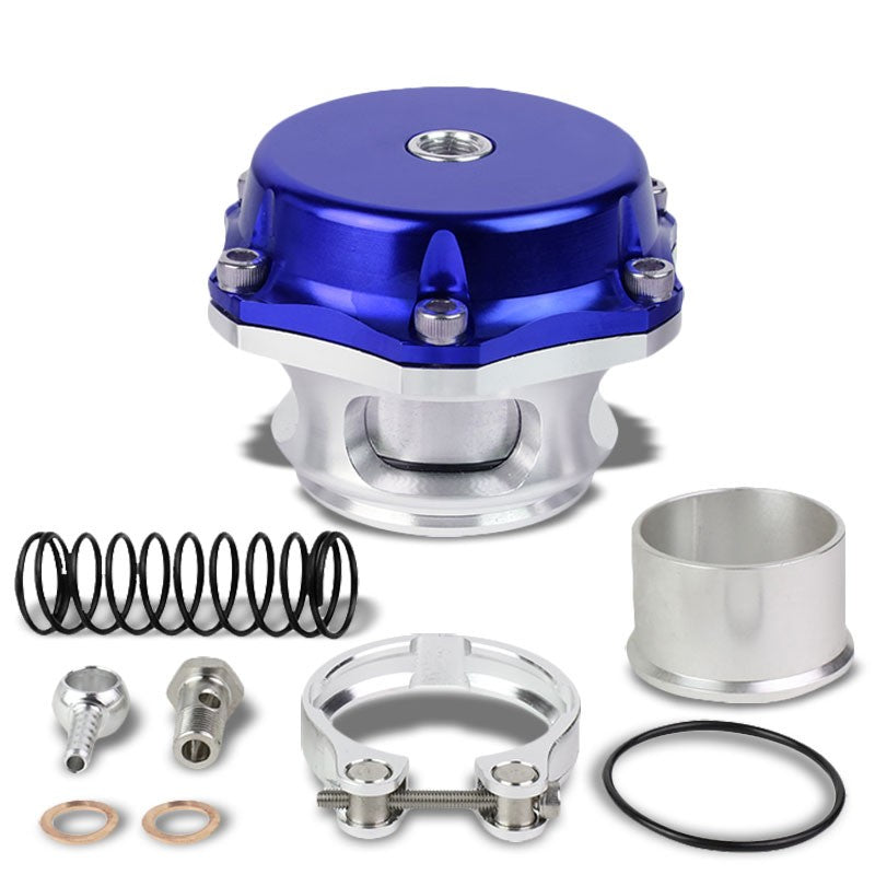 Universal Blue Aluminum 35 PSI 50MM Type-2 Blow Off Valve For Turbo/Intercooler-Performance-BuildFastCar