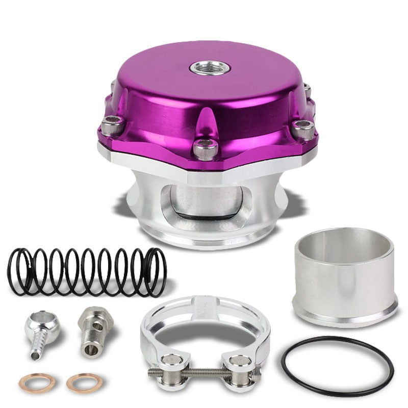 Universal Purple Aluminum 35 PSI 50MM Type2 Blow Off Valve For Turbo/Intercooler-Performance-BuildFastCar