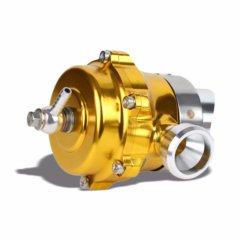 Universal Gold Aluminum 35 PSI 50MM T22 Blow Off Valve BOV For Turbo/Intercooler-Performance-BuildFastCar