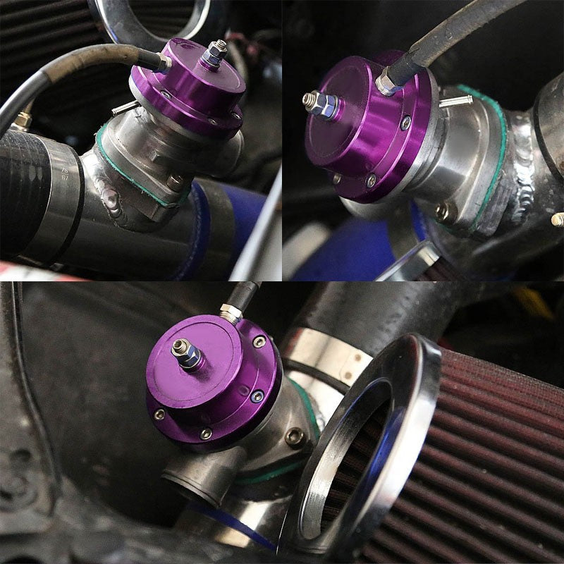 Purple Type-S Billet Anodized 30PSI Turbo Aluminum BOV Blow Off Valve-Performance-BuildFastCar