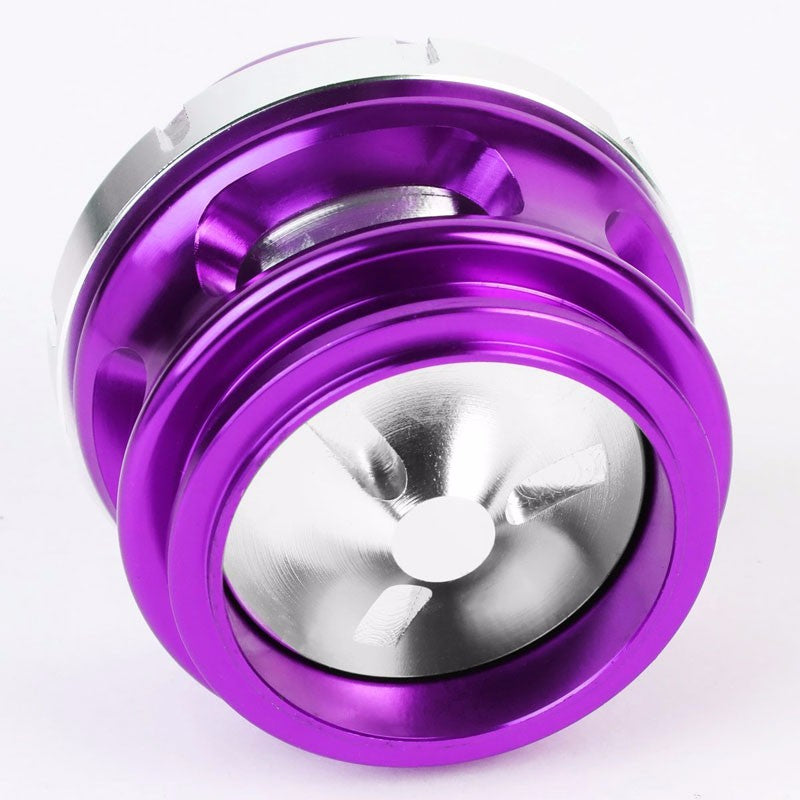 Purple 50MM 35PSI V-Band Turbo/Turbocharger Blow Off Valve BOV Spring+Flange-Performance-BuildFastCar