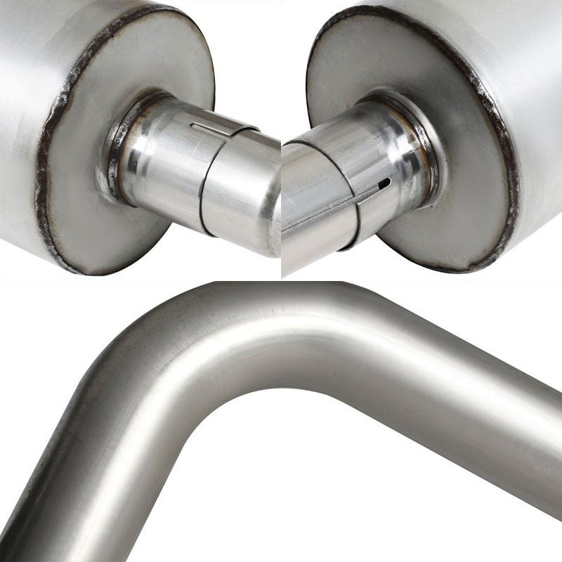 Exhaust Catback System (Stainless Steel) For 94-97 Ram 1500 3.9L 5.2L 5.9L BR/BE-Performance-BuildFastCar