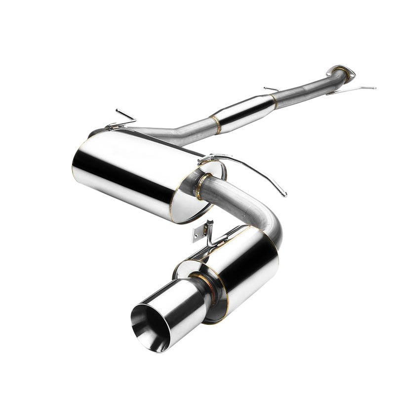 3.5" Roll Muffler Tip Exhaust Catback System For 90-97 Mazda Miata MX-5 NA 1.8L-Performance-BuildFastCar