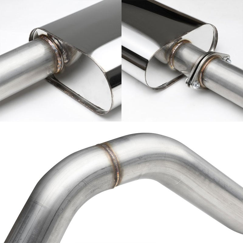 Exhaust Catback System (Stainless Steel) For 00-06 Suburban 1500 5.3L GMT800-Performance-BuildFastCar