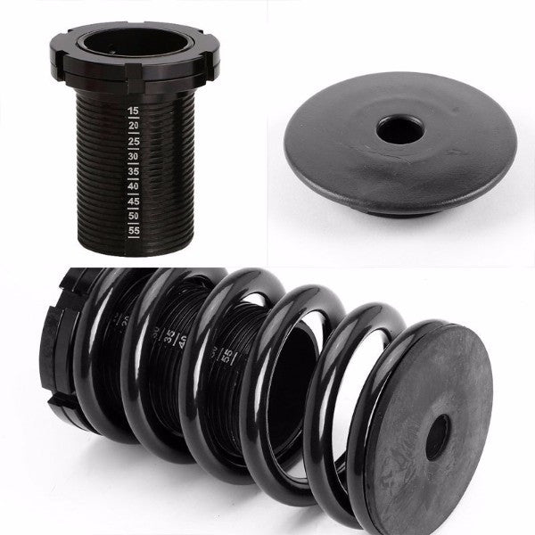 Front/Rear Scale Black Suspension Black Coilover Lowering Spring 1"-4" Drop For 88-00 Civic/Integra-Suspension-BuildFastCar