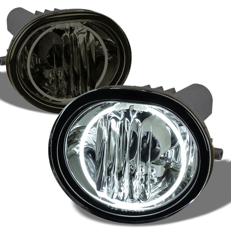 Smoke OE CCFL Halo Ring Fog Light Lamp +BulbScion 05-10 tC ANT10 BFC-FOLK-NS-CCFL-SCI05TCSM