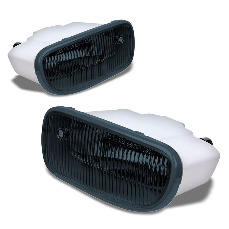 Smoke OE Bumper Fog Light Lamp +BulbJeep 99-04 Grand Cherokee WJ BFC-FOLK-NS-JEEP99GCHESM