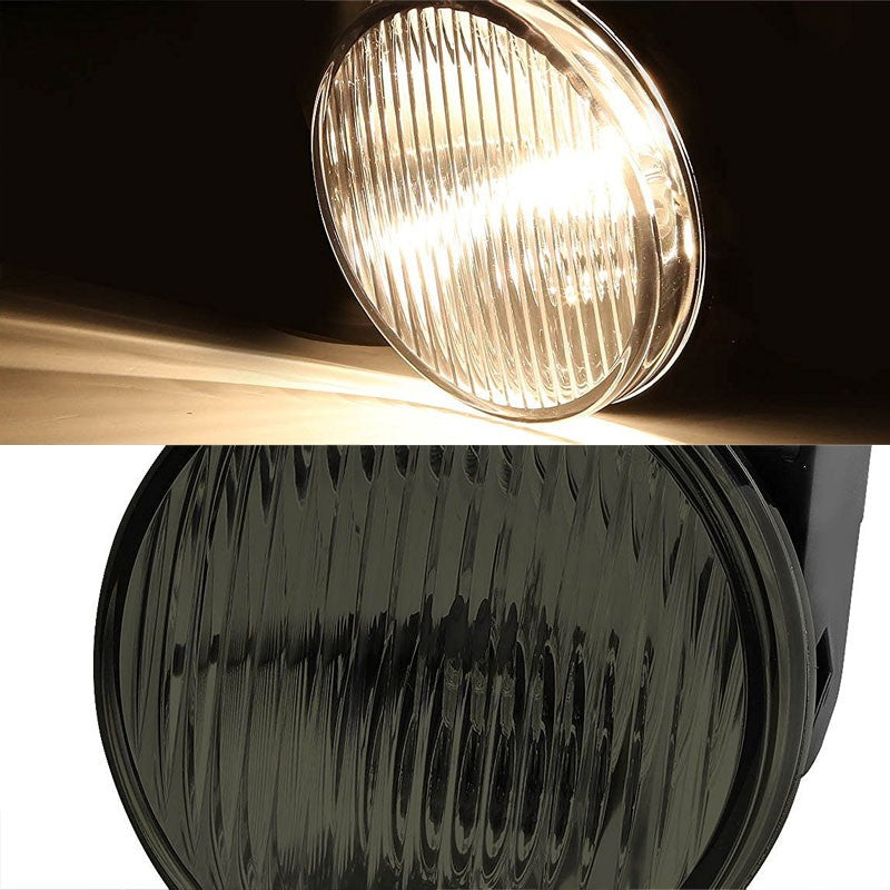 Smoke Lens Chrome Housing Front Fog Light/Lamp For Dodge 94-02 Ram 15/25/3500