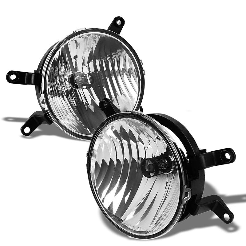 Clear Chrome Bumper Fog Light/Lamp Ford 2005-2009 Mustang BFC-FOLK-NS026CH