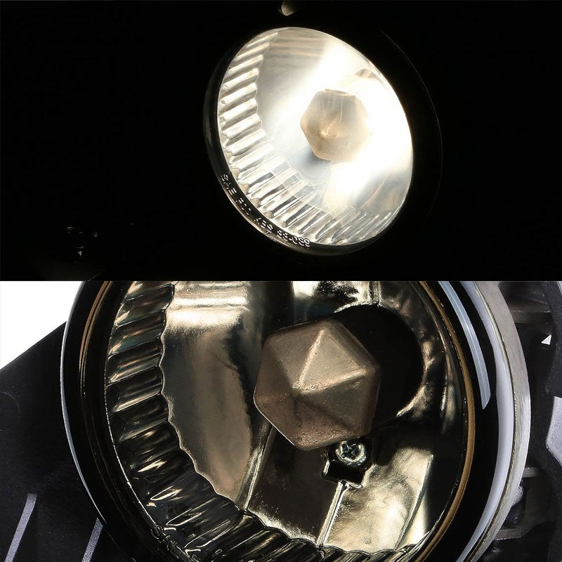 Smoke Lens Chrome Housing Bumper Fog Light/Lamp Kit For Subaru 08-11 Impreza