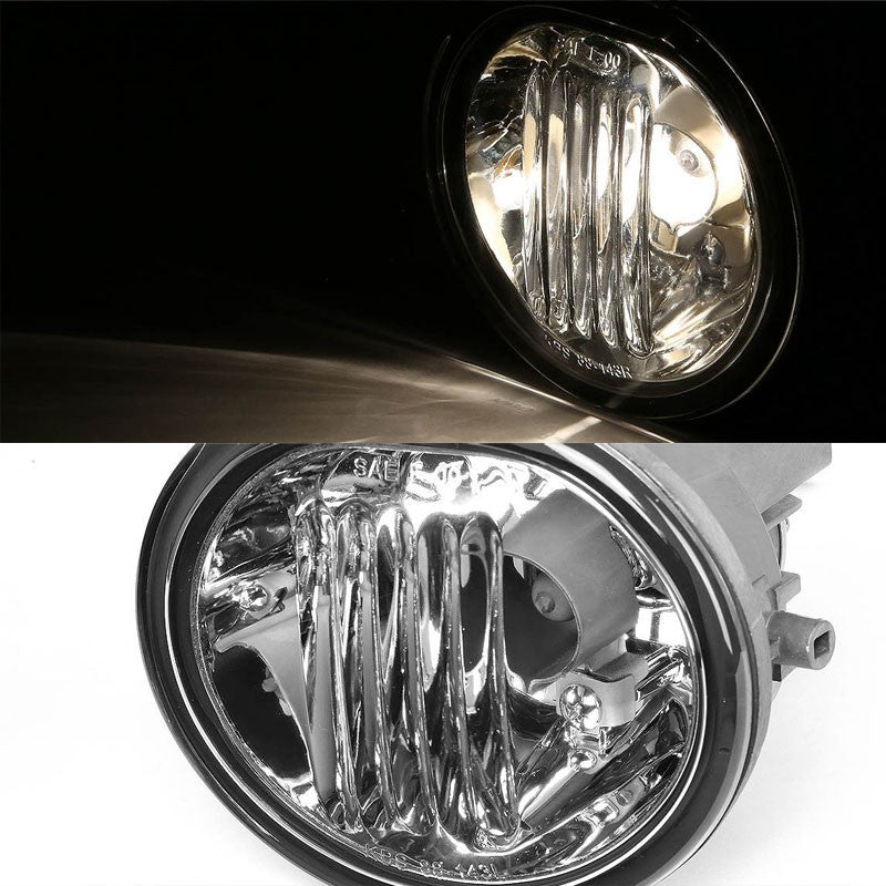 Clear Lens Chrome Housing Bumper Fog Light/Lamp For Toyota 03-08 Matrix/tC/Vibe