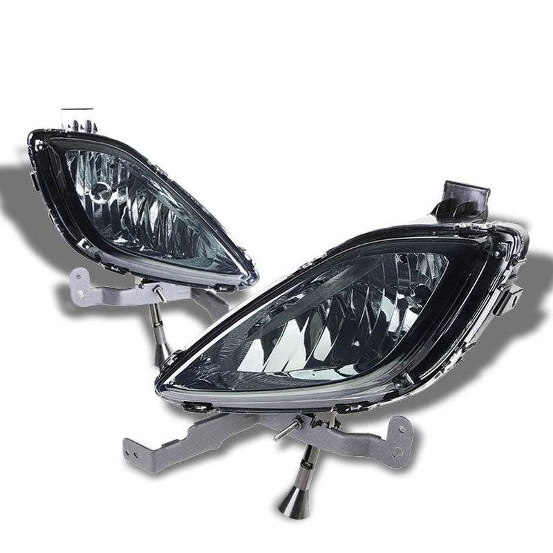 Smoke Replacement Fog Light Bezel 11-13 Hyundai Elantra 4DR Sedan MD UD BFC-FOLK-NS-BZ-HYELA4DSM