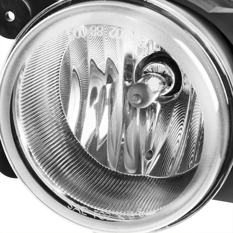 Clear Lens OE Front Bumper Fog Light Lamp +Switch For 05+ Chrysler/Dodge