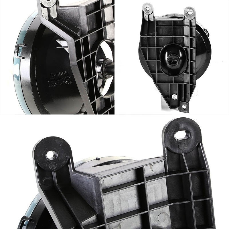Smoke Lens Chrome Housing Fog Light/Lamp For Lincoln 98-02 Navigator/Blackwood