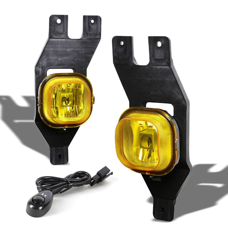 Amber Fog Light Lamp Ford 00-04 Excursion 99-04 F-250 F-350 F-450 F-550 Super Duty BFC-FOLK-T022AM