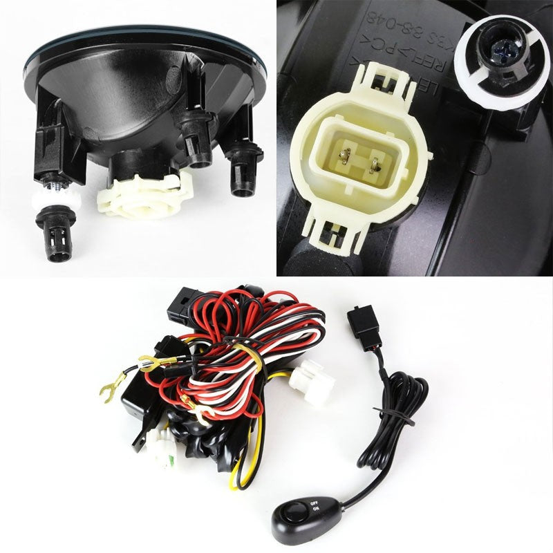 Smoke Fog Light Lamp Ford 07-14 Mustang Shelby Bullitt 07-10 Escape 08-10 Explorer Sport Trac BFC-FOLK-SW-MULT3-FORD4SM