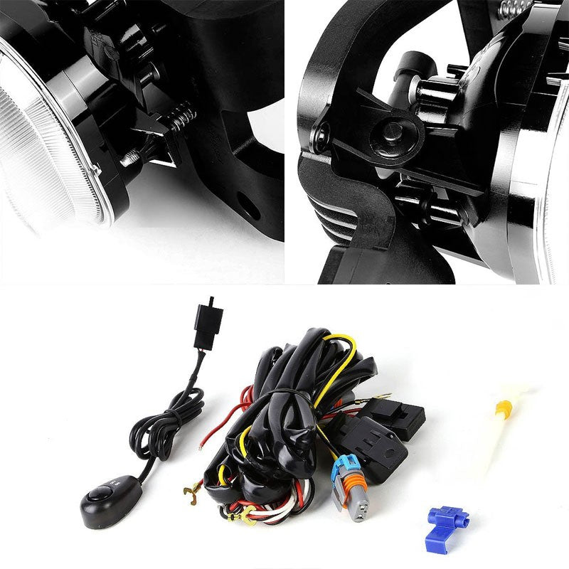 Clear Fog Light Lamp Ford 2008-2010 F-250 F-350 F-450 F-550 Super Duty BFC-FOLK-T031CH