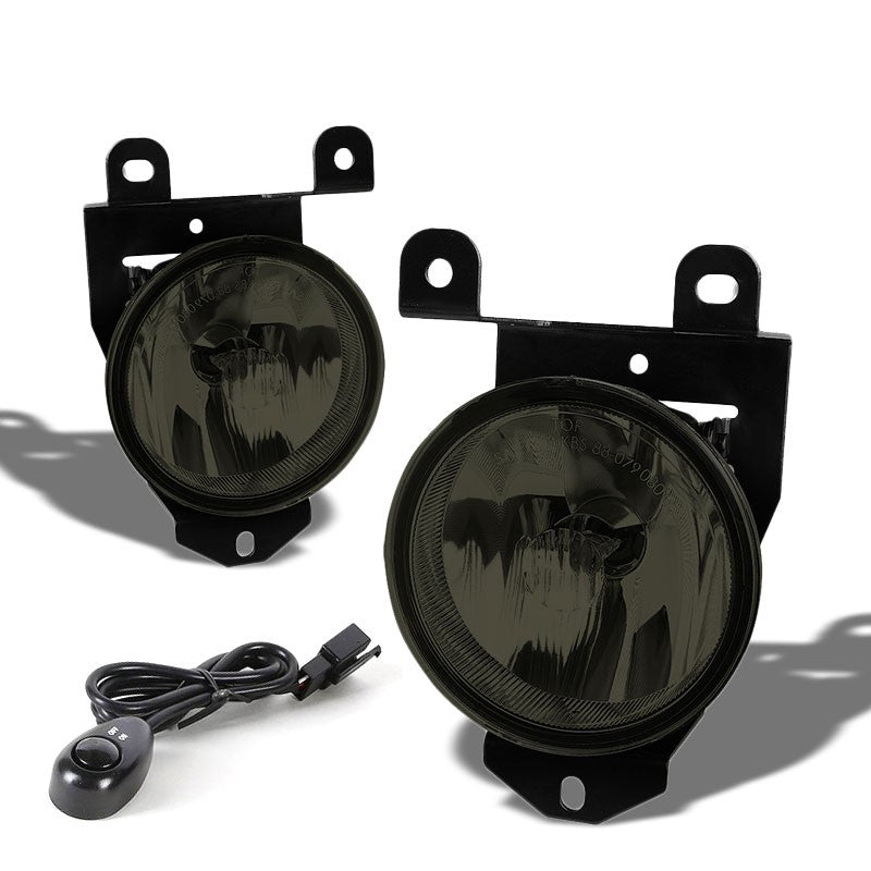 Smoke Fog Light Lamp Pontiac 92-99 Bonnevilla Cadillac 06 Escalade GMC 01-06 Sierra 1500 07 Sierra 1500 Classic GMC 01-06 Yukon XL 1500 BFC-FOLK-T039SM