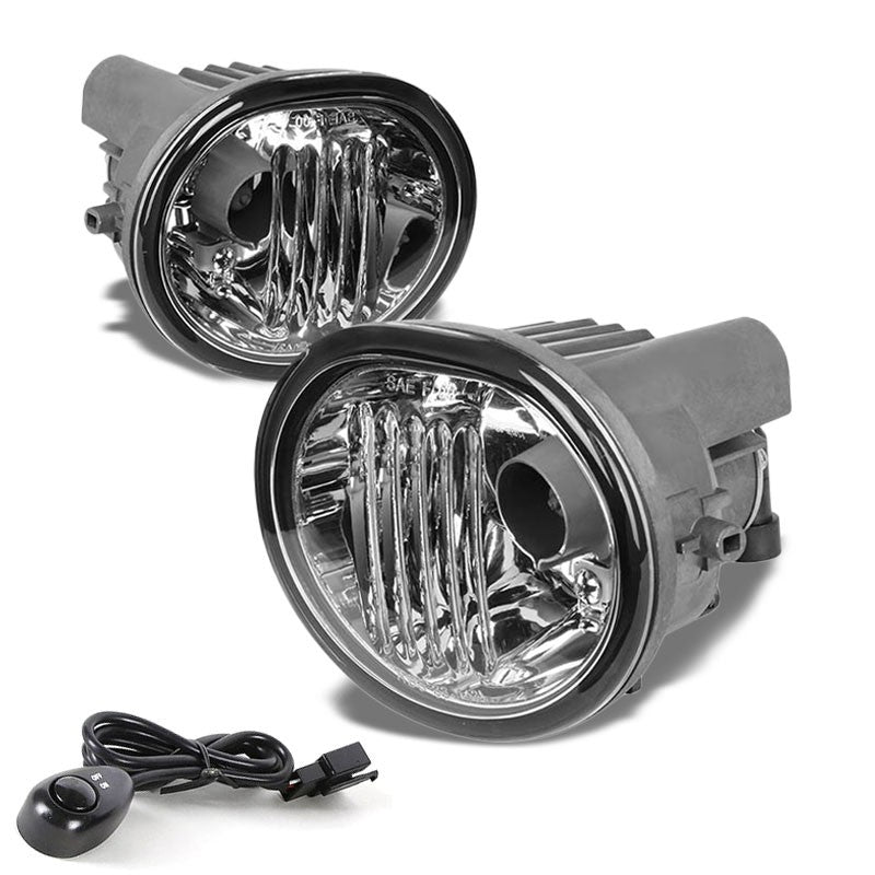 Clear Fog Light Lamp Toyota 03-08 Matrix Scion 05-10 tC Pontiac 03-08 Vibe BFC-FOLK-T054CH