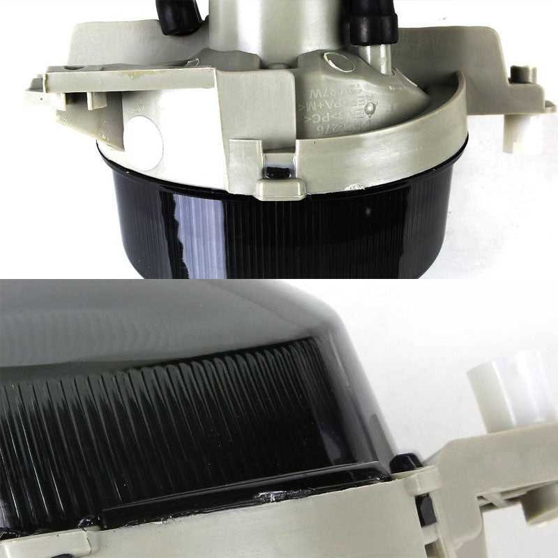 Smoke Lens Chrome Housing Bumper Fog Light/Lamp For Honda 93-95 Civic del Sol