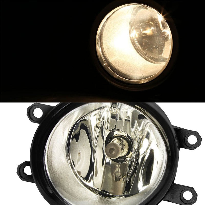 Smoke Lens Chrome Housing Front Bumper Fog Light/Lamp For Toyota 09-12 RAV4 XA30