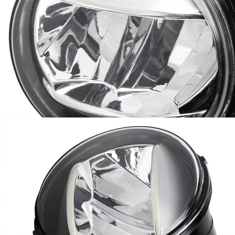 Clear Lens Chrome Housing Fog Light/Lamp For Toyota 07-13 Camry/Corolla/Matrix