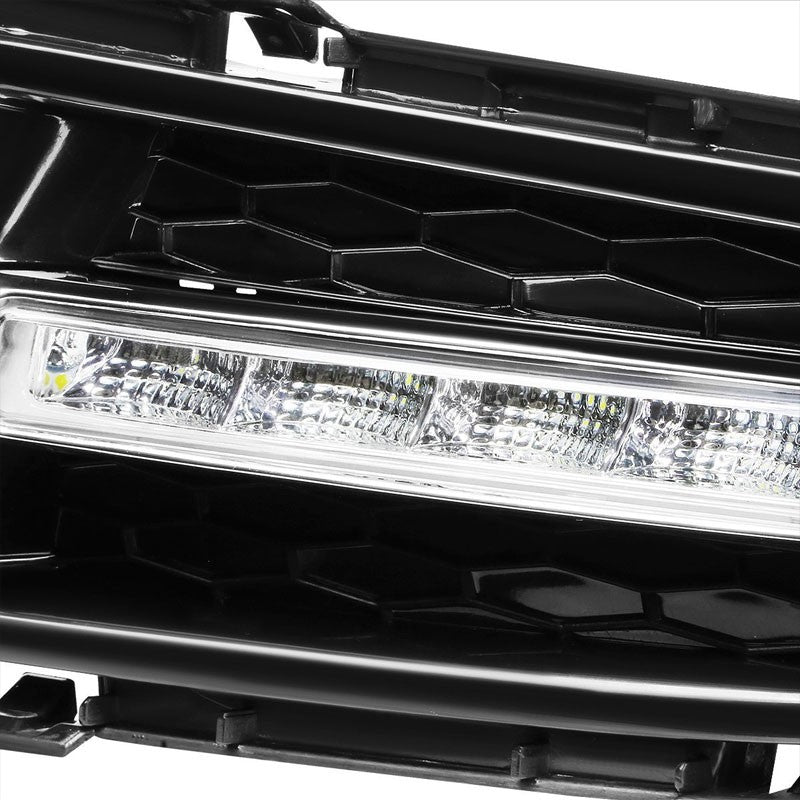 Clear Len LED Relector Front Fog Light Lamp w/Bezel For 06-08 Mazda 6 EU/UK