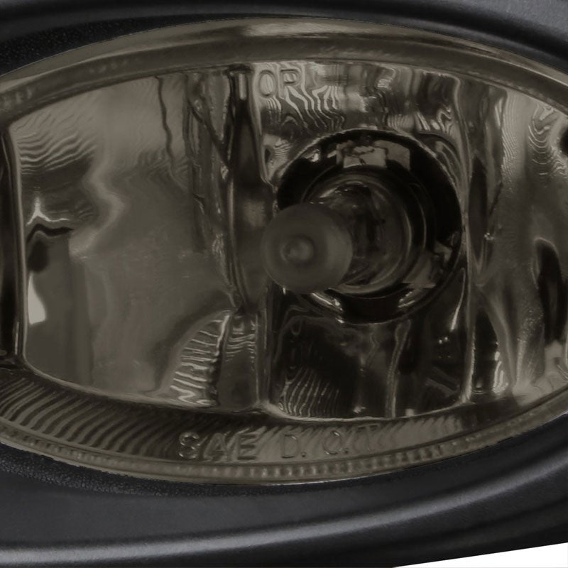 Smoke Lens Front Fog Light Lamp+Bezel +Switch For 06-07 Accord Coupe CM7/CM8