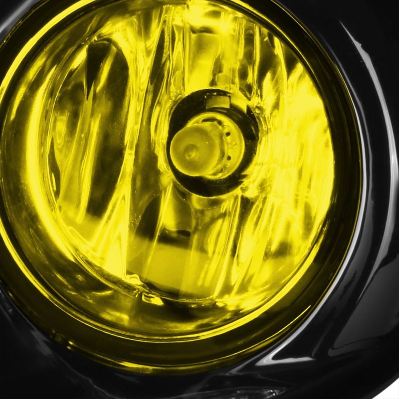 Amber Lens OE Front Bumper Fog Light Lamp+Silver Bezel +Switch For 13-16 FRS