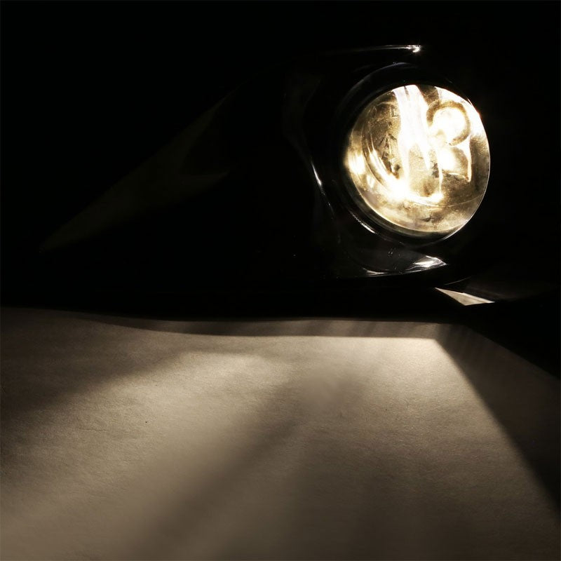 Amber Lens OE Front Bumper Fog Light Lamp+Silver Bezel +Switch For 13-16 FRS